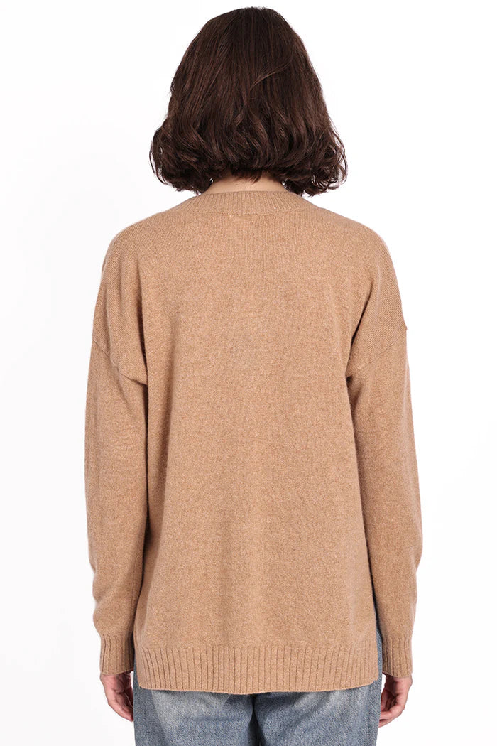 Minnie Rose Cashmere V Neck