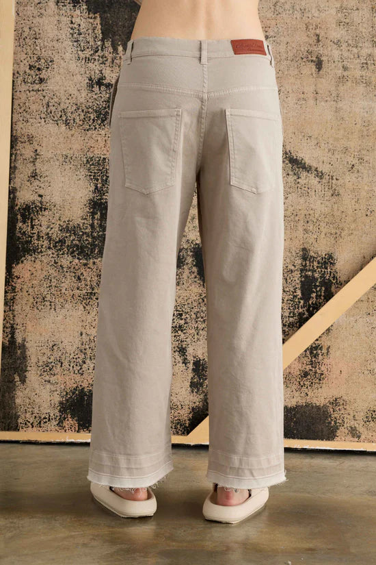 European Culture Wide Leg Pant