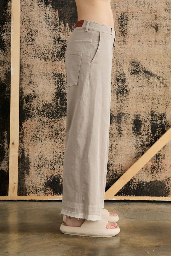 European Culture Wide Leg Pant