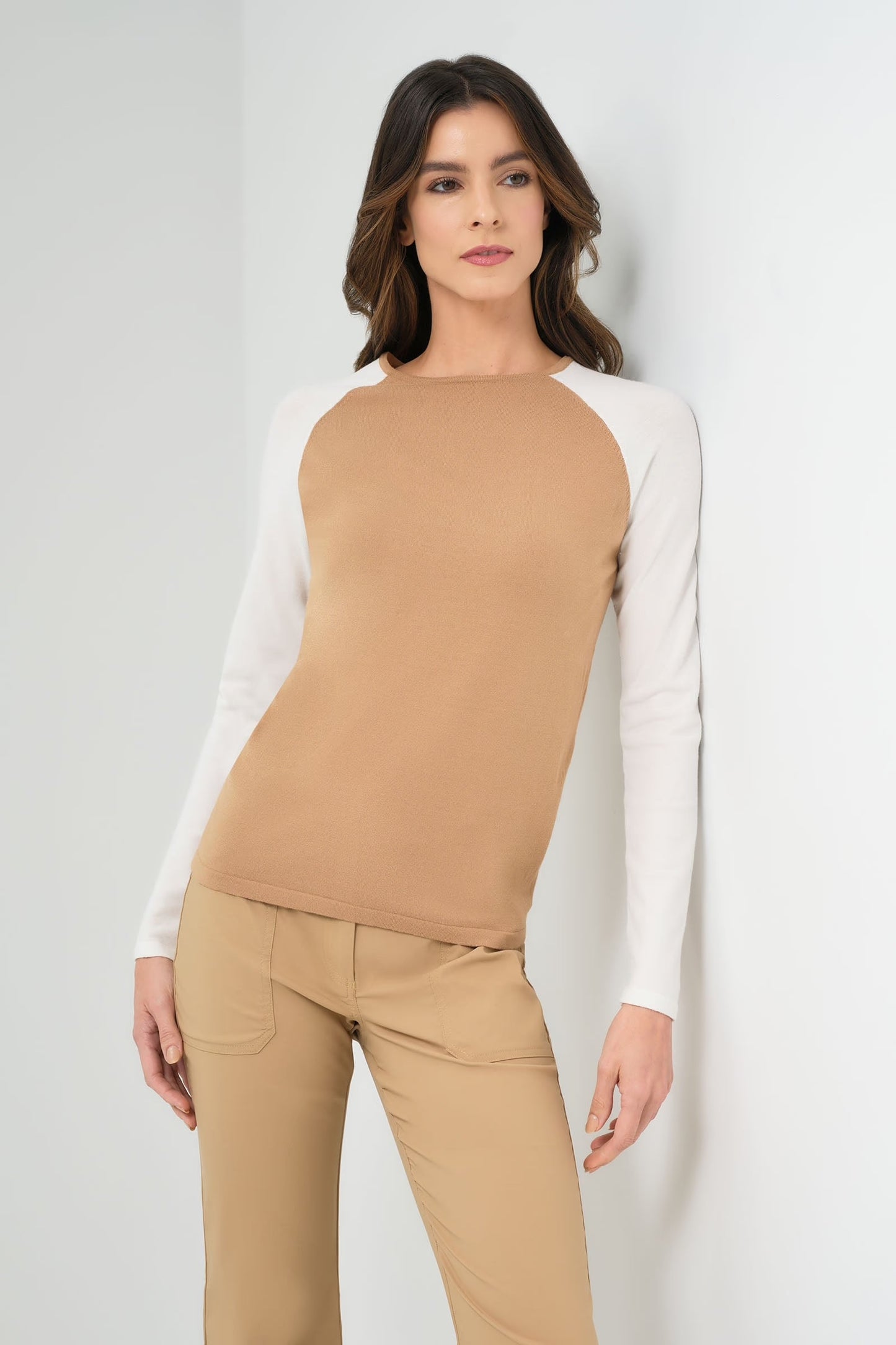 Connie Knit Baseball Tee