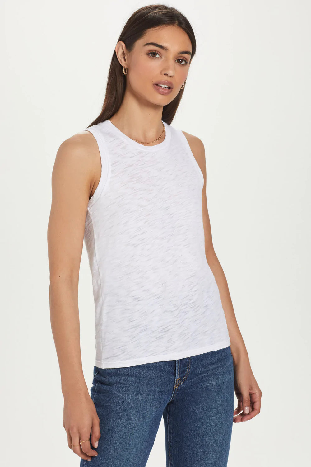 Goldie Slub Crew Tank