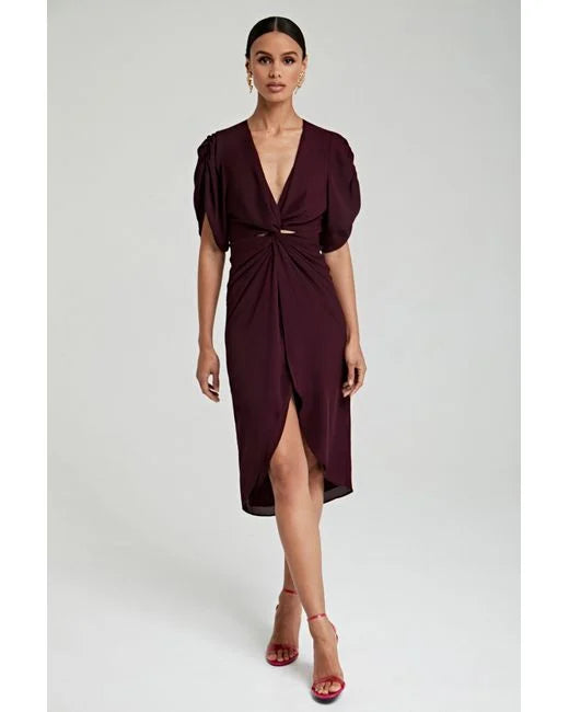 Krisa Twist Front Dress