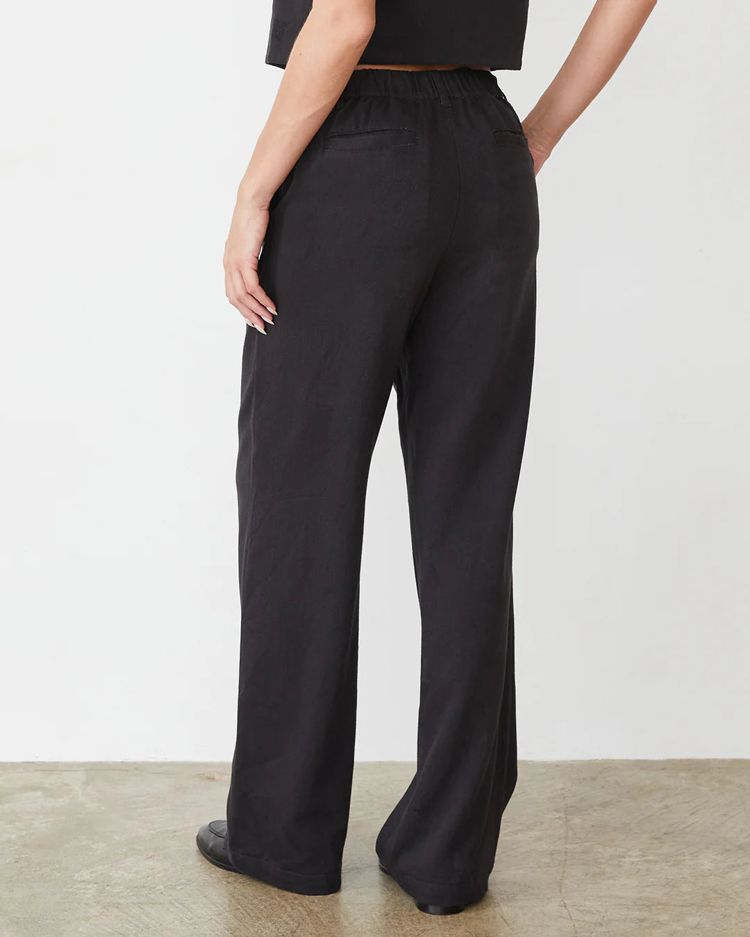 Monrow Twill Soft Pocket Pant