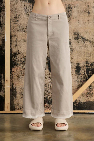 European Culture Wide Leg Pant