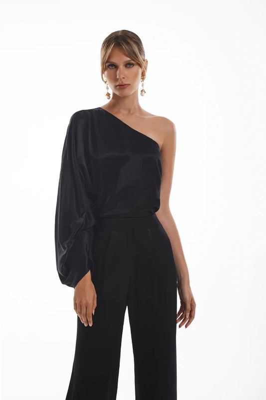 Krisa One Shoulder Blouse